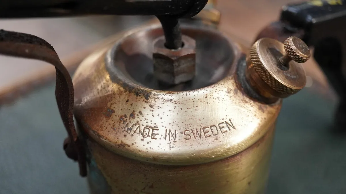 Vintage Swedish Blowtorch - Image 3