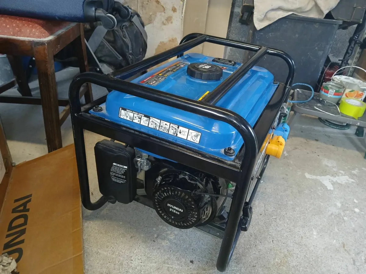 Hyundai Petrol Generator - Image 1