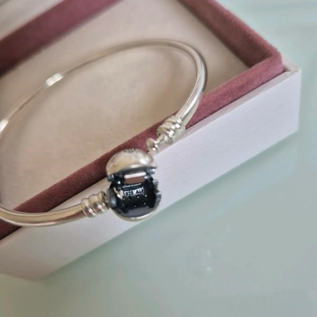 Pandora bangle bracelet moments heart of winter - Image 2