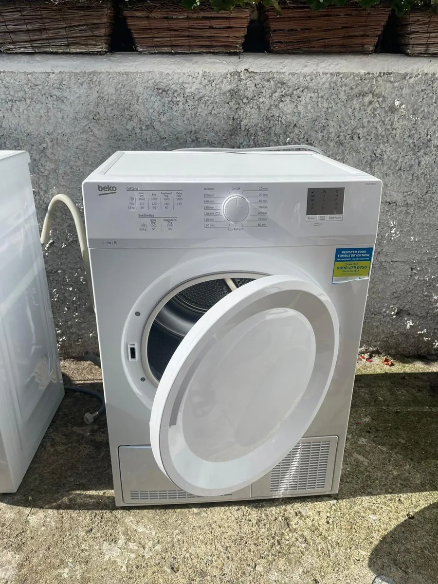 Condensed tumble dryer