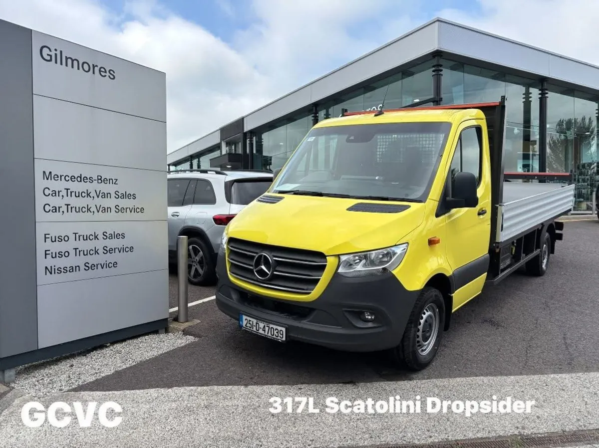 Mercedes-Benz Sprinter 317 LWB Scatolini Dropside - Image 1