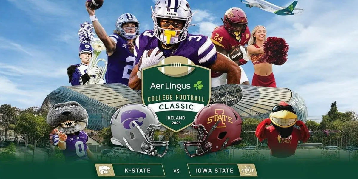American Football Kansas v Iowa 5 tickets - Aviva - Image 1