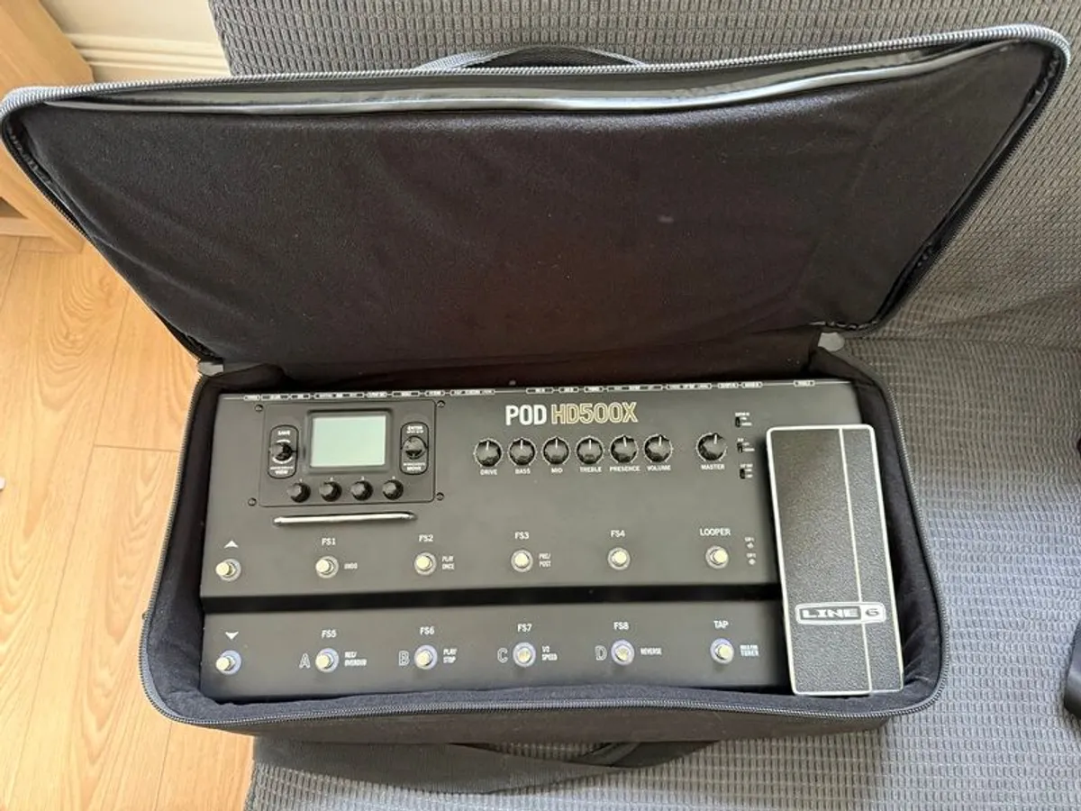 POD HD500X with bag - Image 1