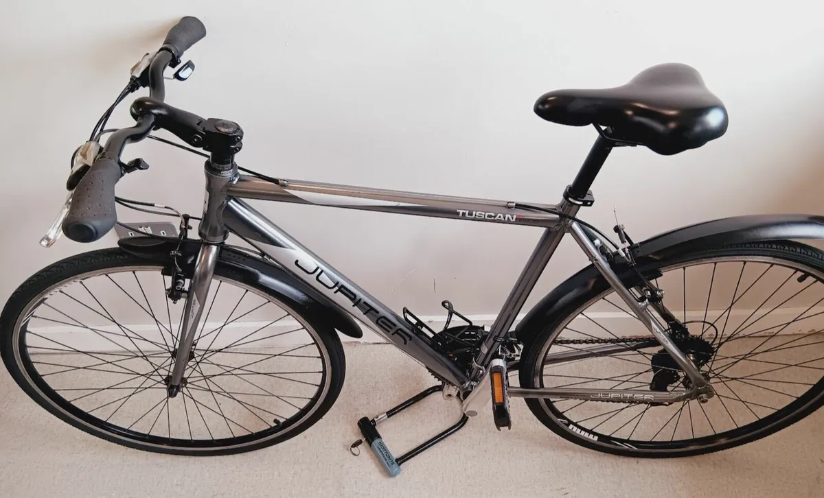 Large jupiter hybrid bike + Kryptonite lock - Image 1