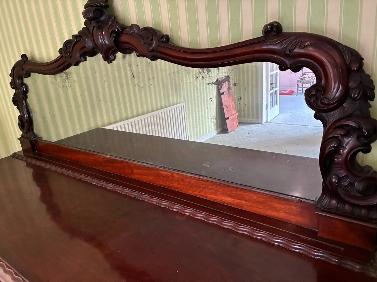 Antique Mirror Back Sideboard by Robert Strahan - Image 4