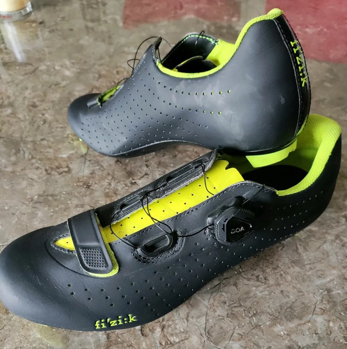 Fizik Overcurve Tempo R5 Road cycling shoes 8uk 4w - Image 1