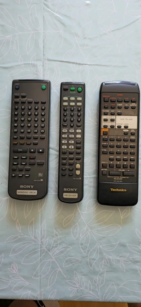 TECHNICS REMOTE CONTROL RECEIVER RAK-SA612WH - Image 3