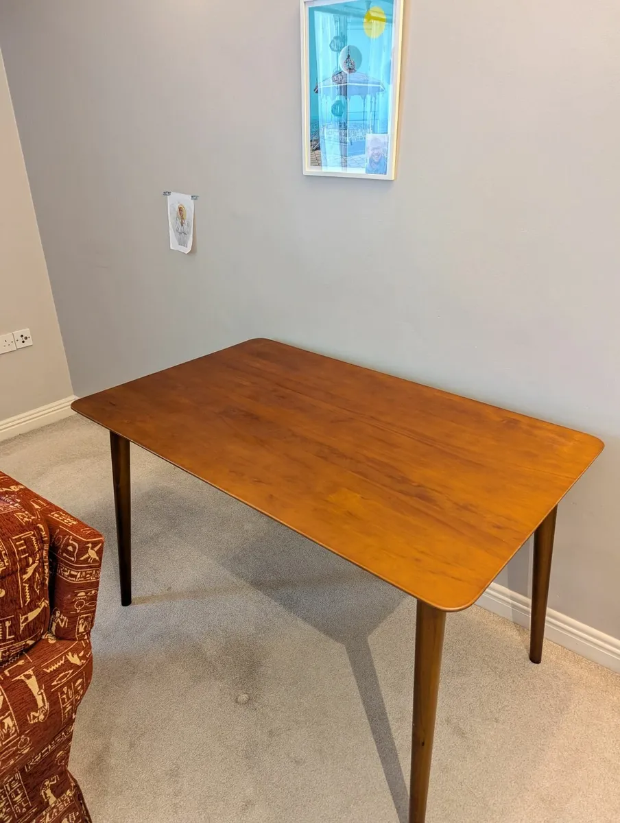 Wooden Dining Table 75x120 cm - Howth - Image 1