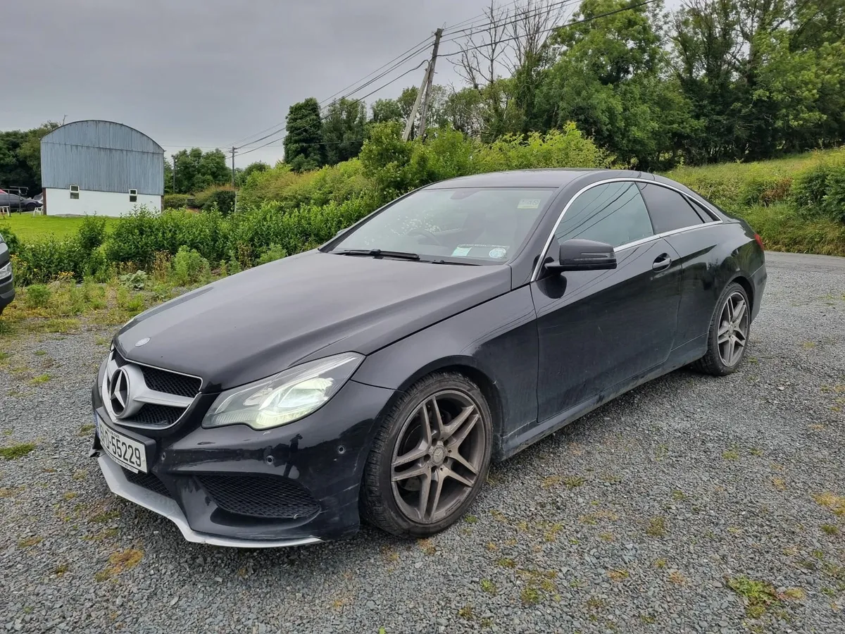 2015 Mercedes e220 Repairable - Image 1