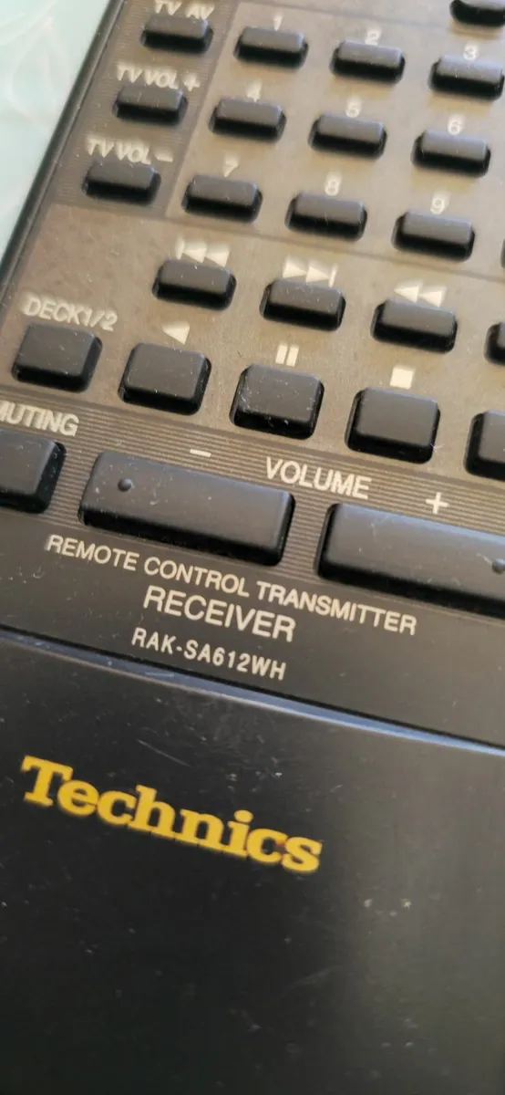 TECHNICS REMOTE CONTROL RECEIVER RAK-SA612WH - Image 2