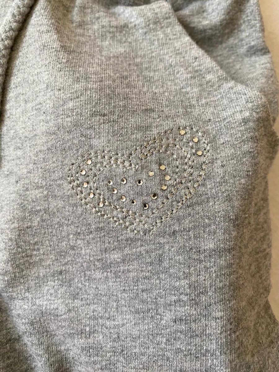 Brand New Cotton Rich Grey Mark Joggers - Image 2