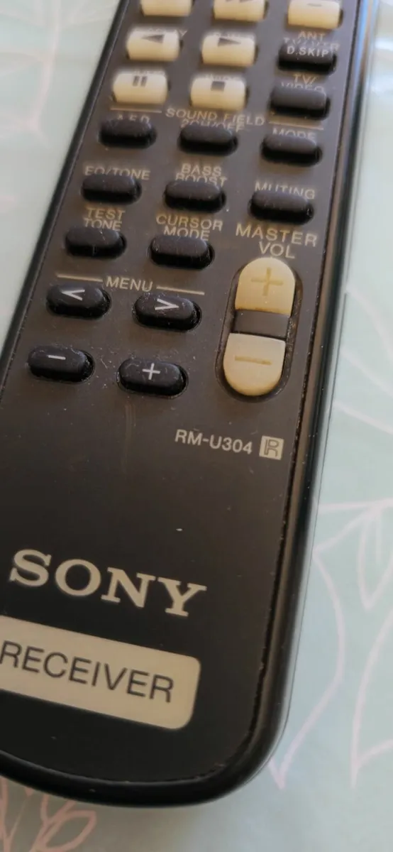 ORGINAL REMOTE CONTROL SONY RM-U304 RECEIVER - Image 3
