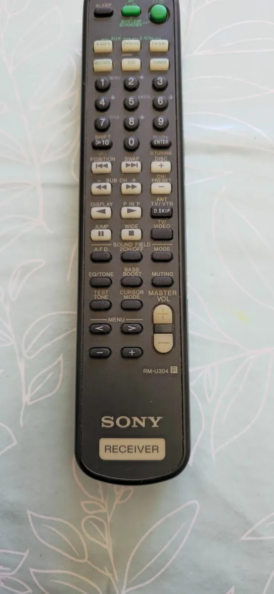 ORGINAL REMOTE CONTROL SONY RM-U304 RECEIVER - Image 4