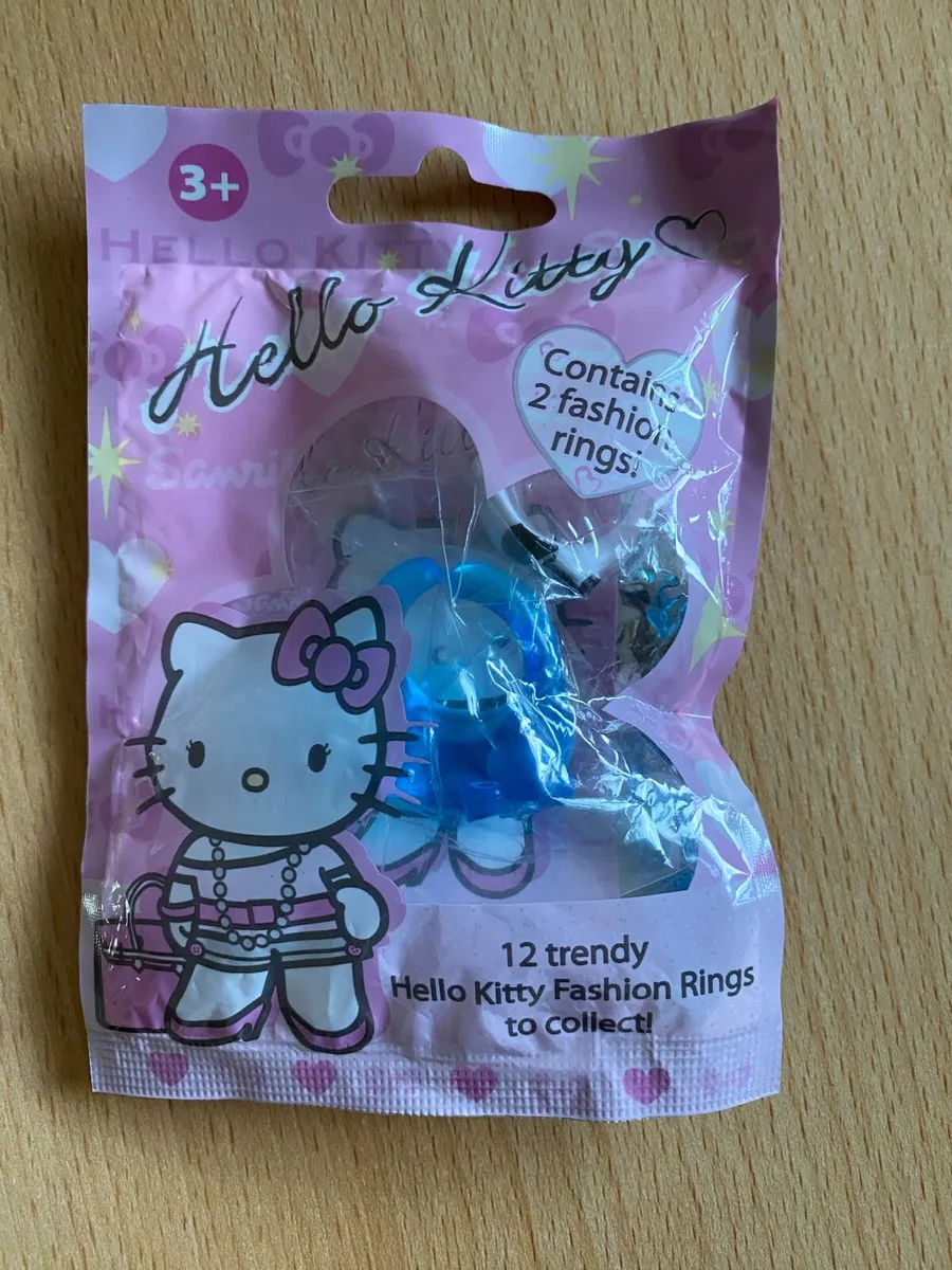 2 Brand New Hello Kitty Fashion Rings - Image 1