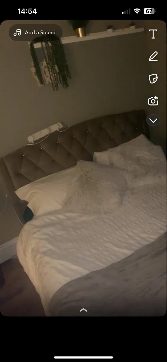 King size bed for sale - Image 3