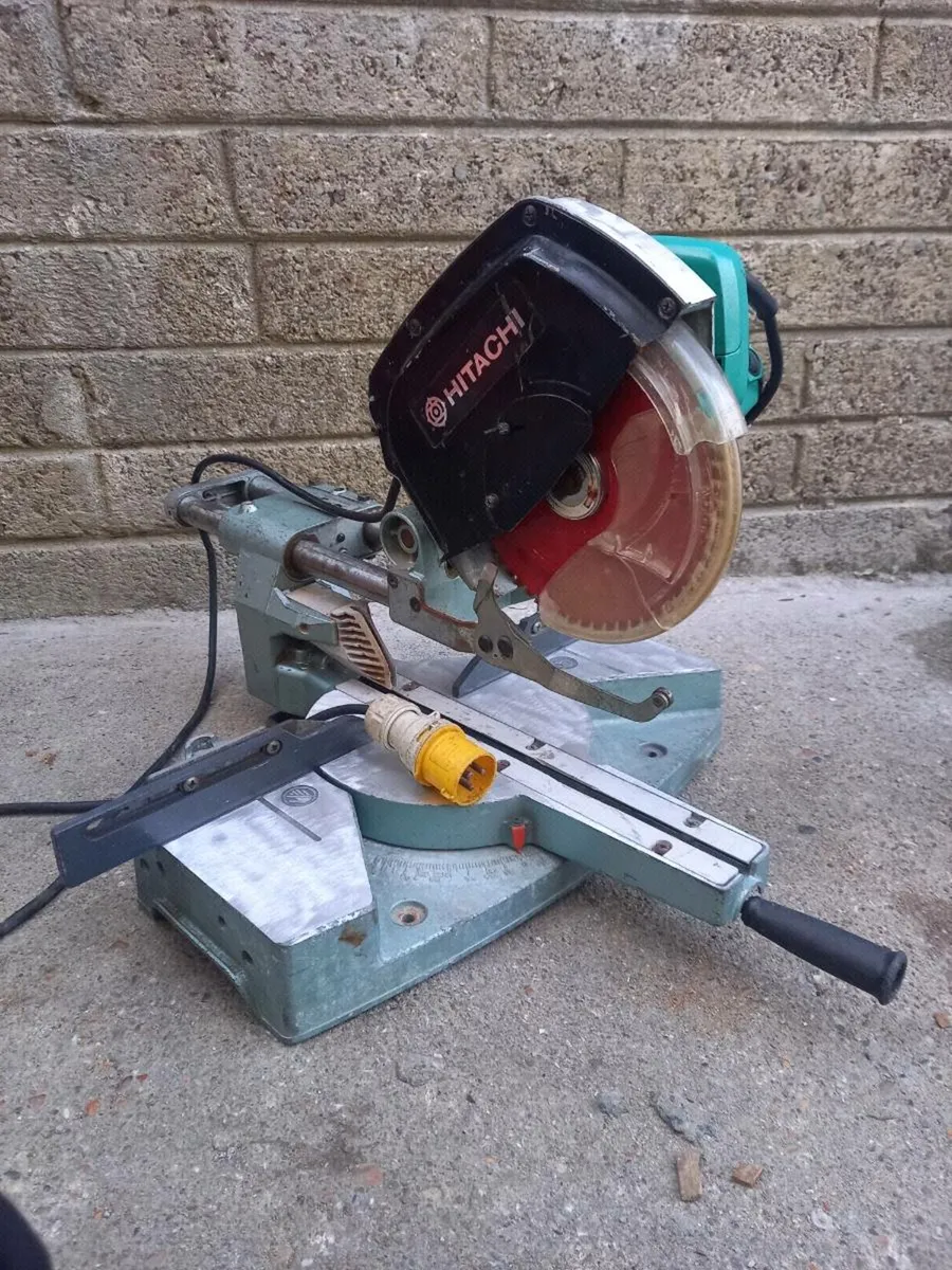 Hitachi Sliding Chopsaw - Image 1