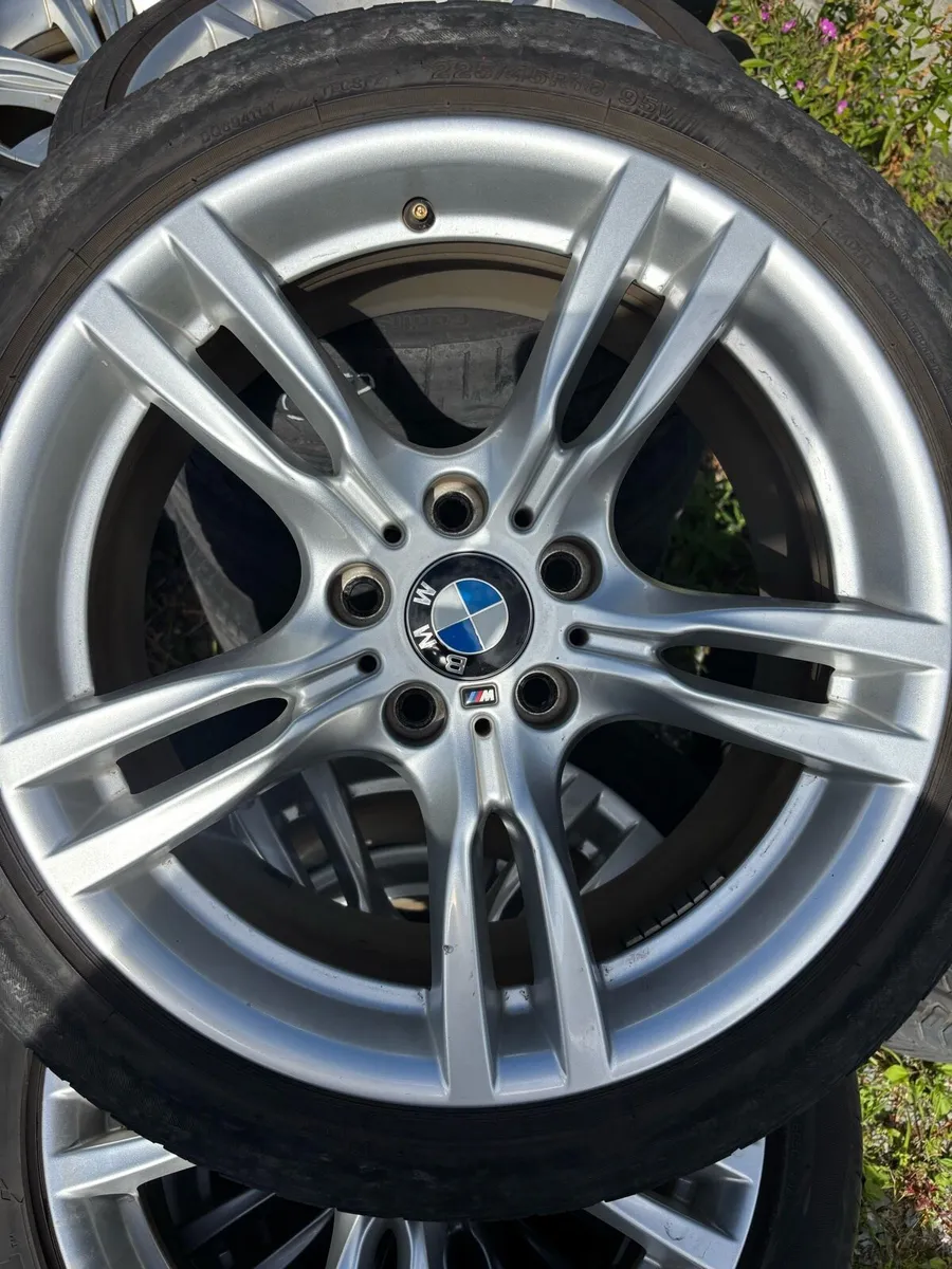 BMW m sport alloys 3 series f30 - Image 2