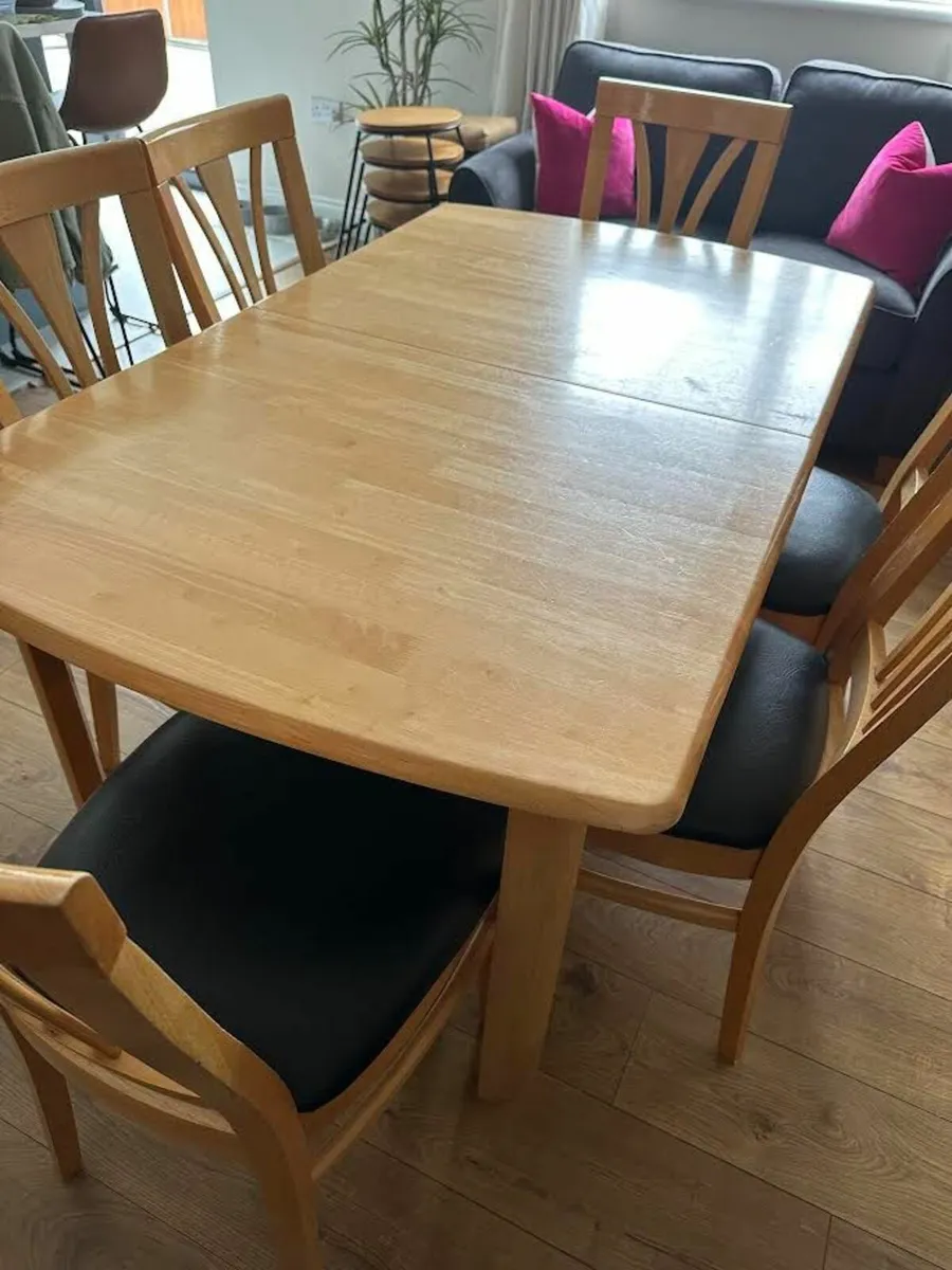 Dining Table and Chairs - Image 1