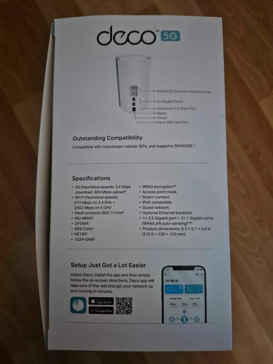 TP-Link Deco X50-5G AX3000Mbps Whole Home Wi-Fi 6 - Image 2