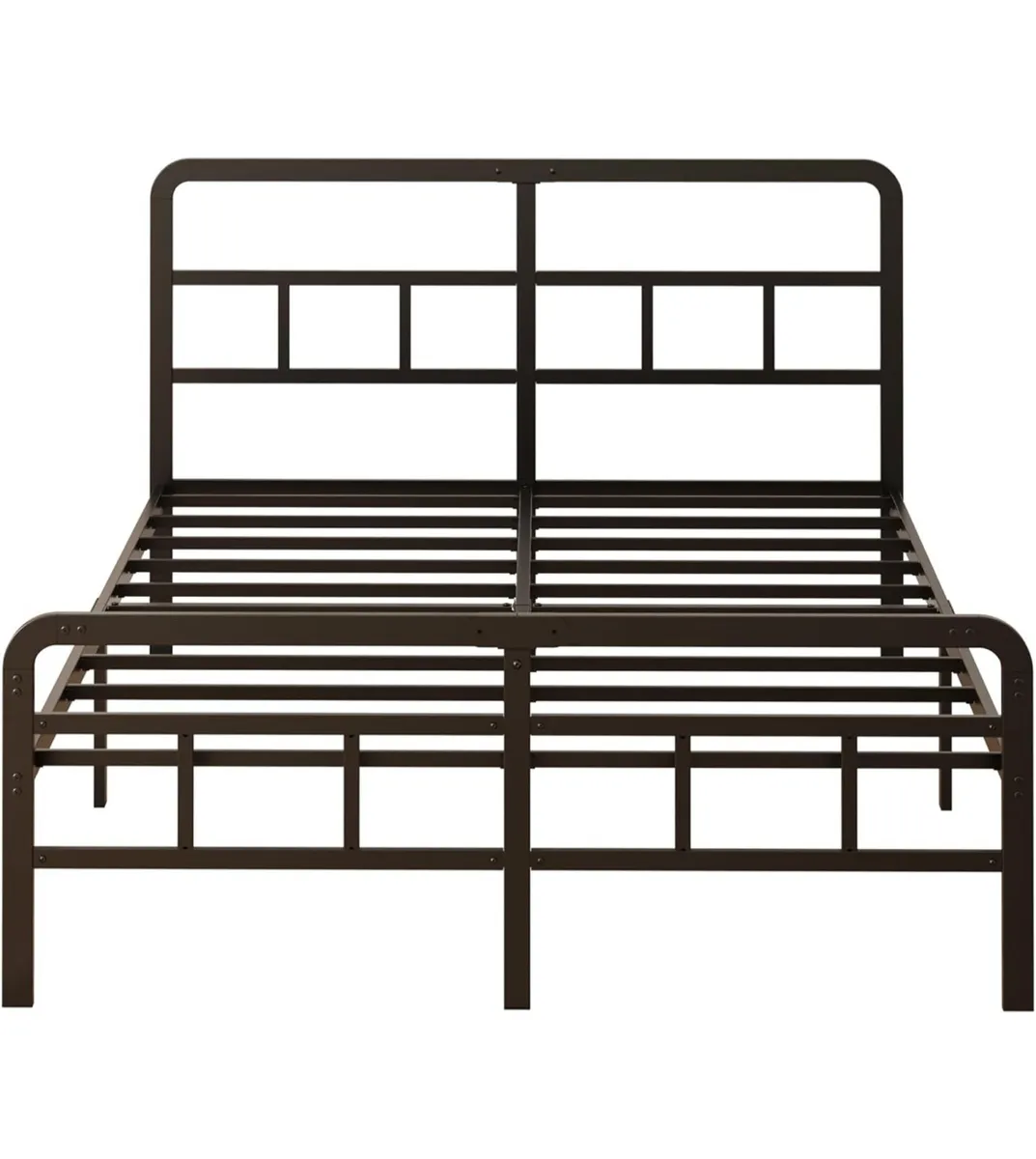 Small Double Bed Frame with Headboard and Footboar - Image 3