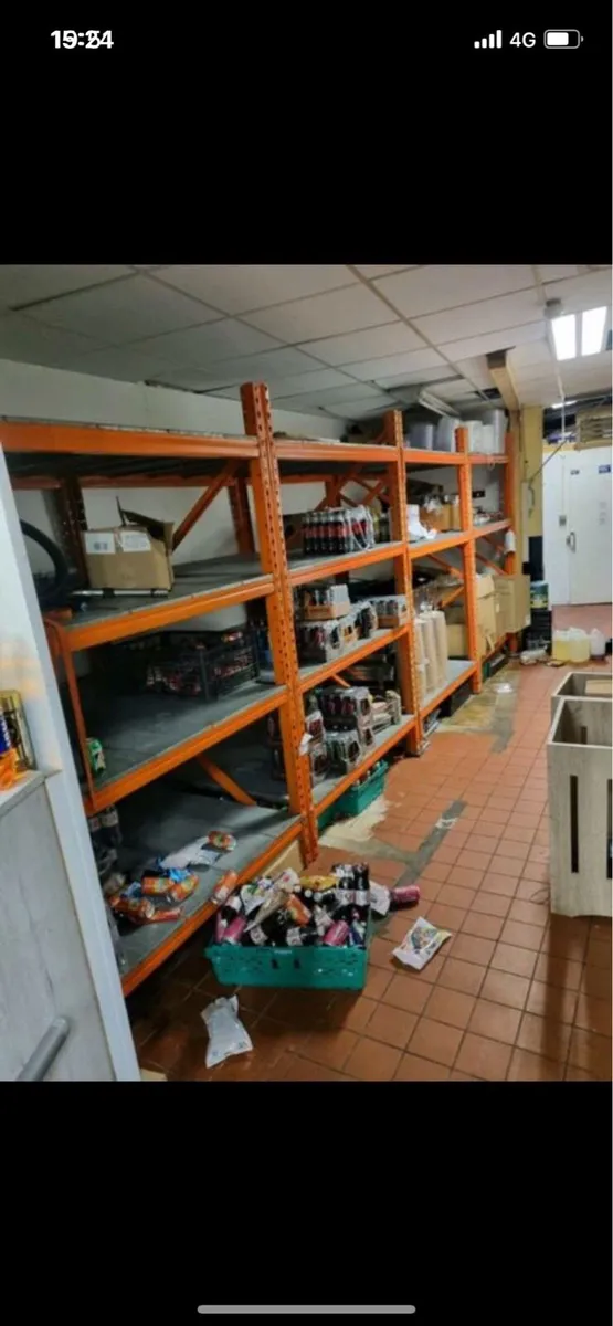 Heavy duty shelving