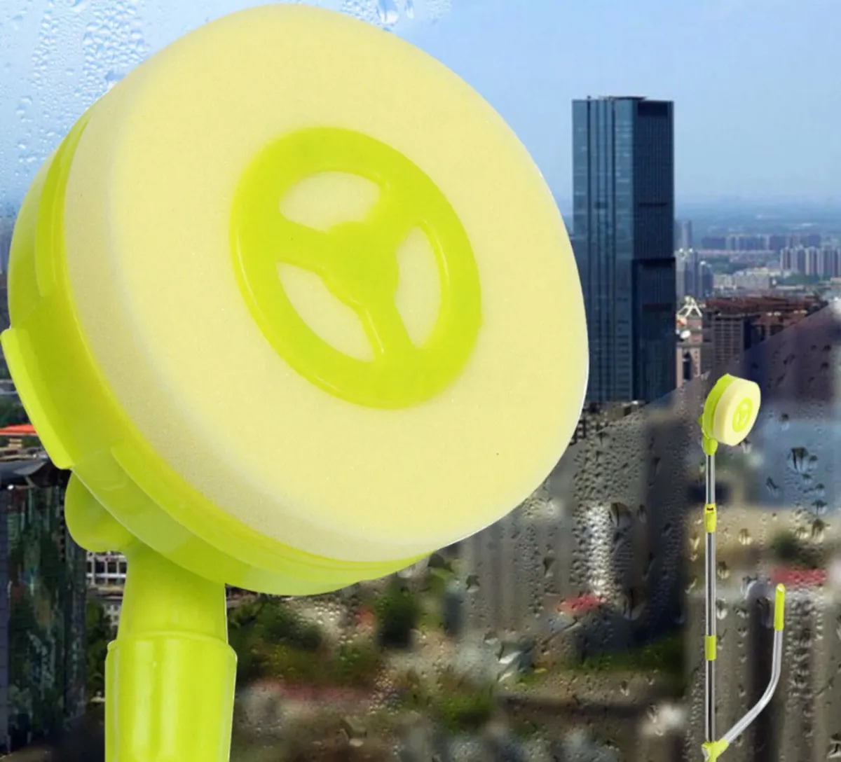 NEW Outside U Type Window Cleaner & Squeezee - Image 3