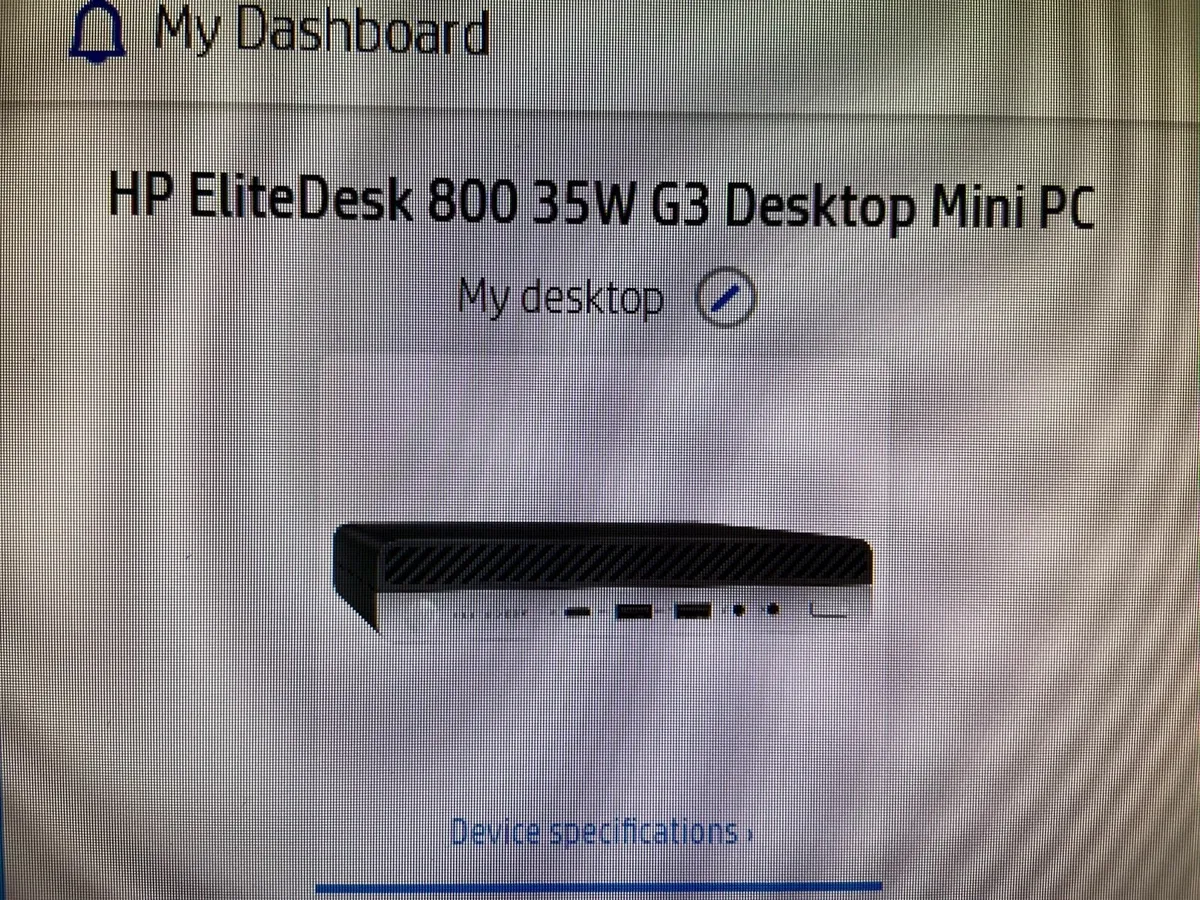 HP Elitedesk G3 Mini - Image 3