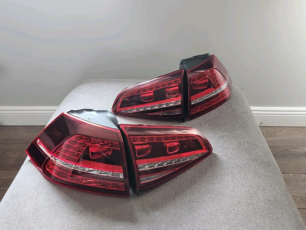 VW Golf MK7 GTI / GTD LED Tail Lights – Full Set ( - Image 1