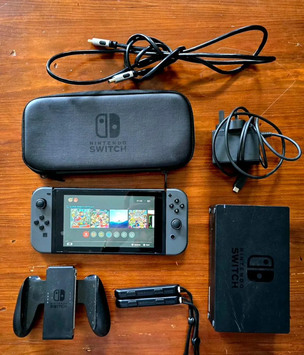 Nintendo Switch with Games - Image 1