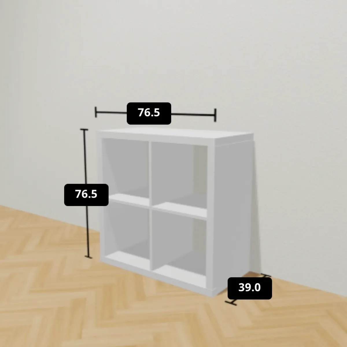 IKEA Kallax 2x2 shelf units - Image 2