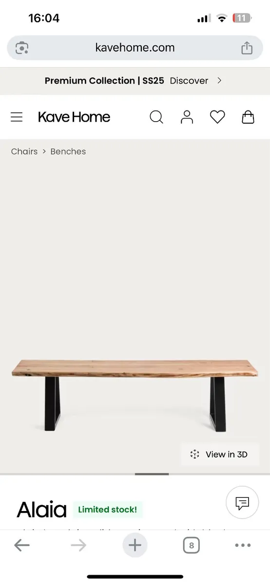 Oak Table and Bench from Kave Home - Image 3