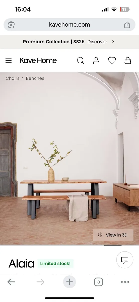 Oak Table and Bench from Kave Home - Image 4