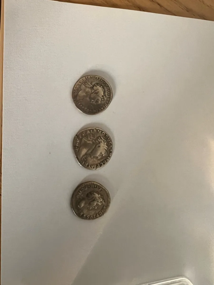 3x Silver Denarius - Image 2