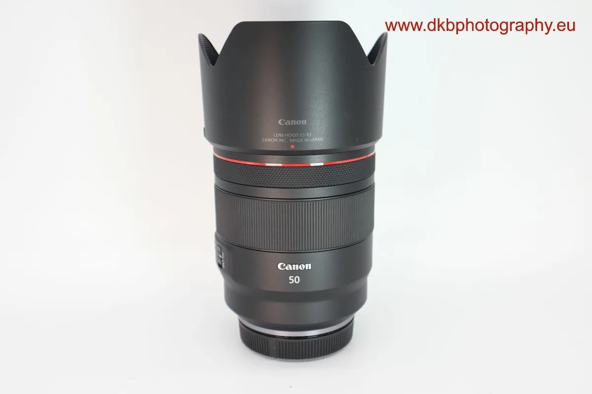 CANON RF 50mm F1.2L USM LENS (Like NEW) #0422 - Image 4