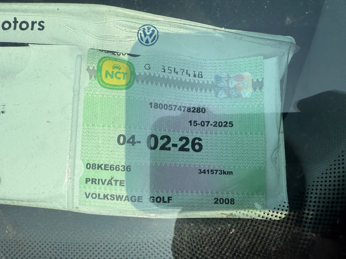 Volkswagen Golf 1.4 PETROL COMFORTLINE NCT 02/26 - Image 2