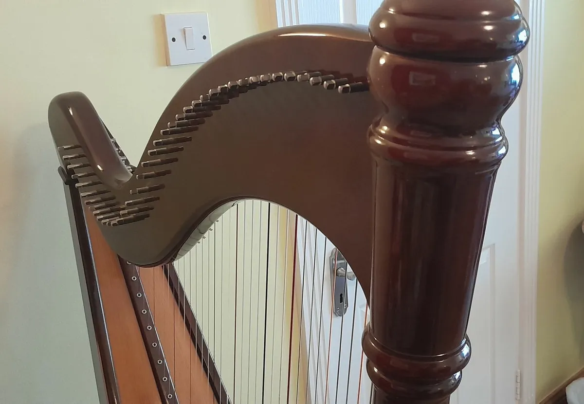 Harp 39 string, Clive Morley. - Image 2