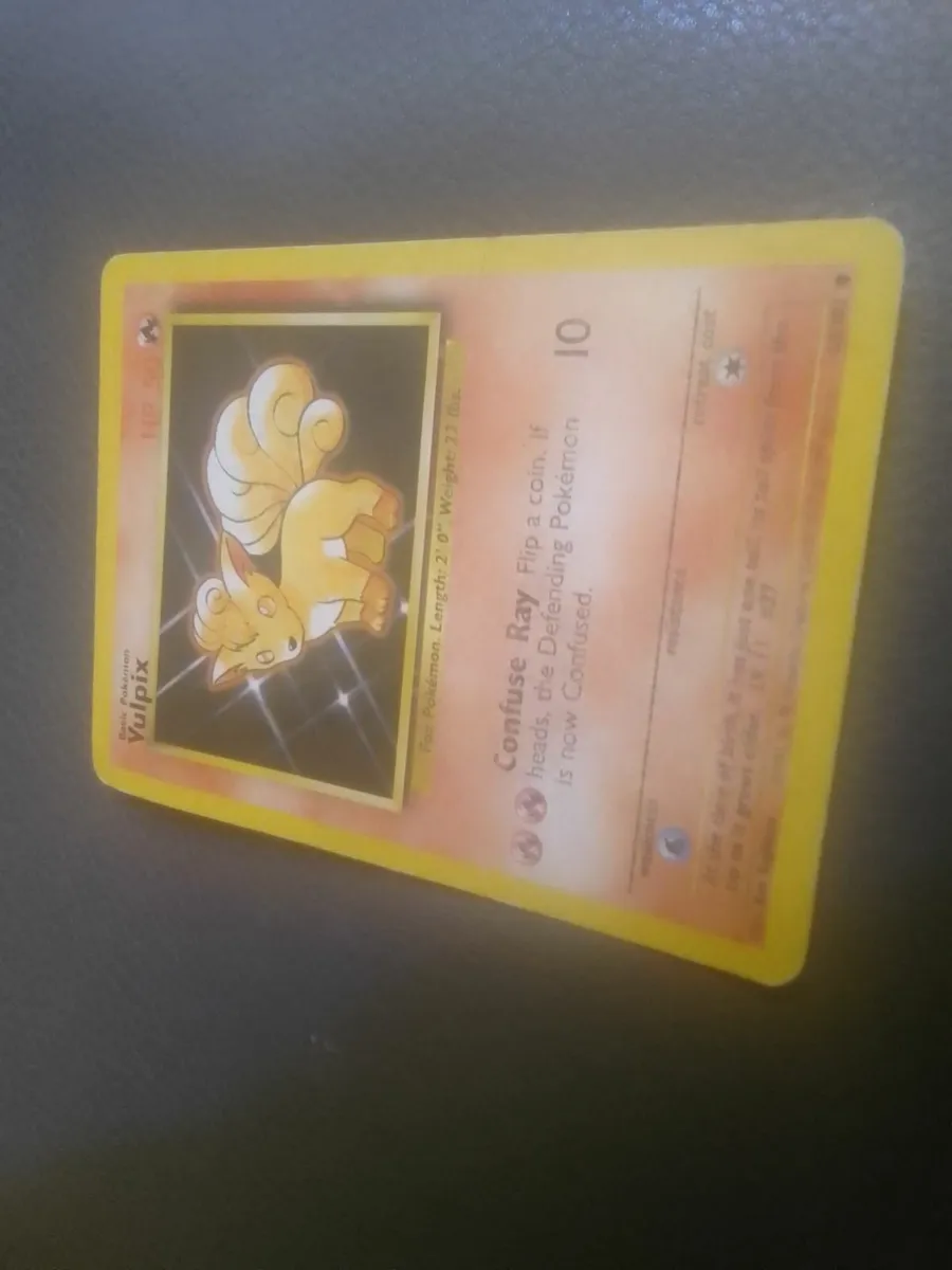 POKÉMON 1st EDITION VULPIX CARD RARE - Image 2