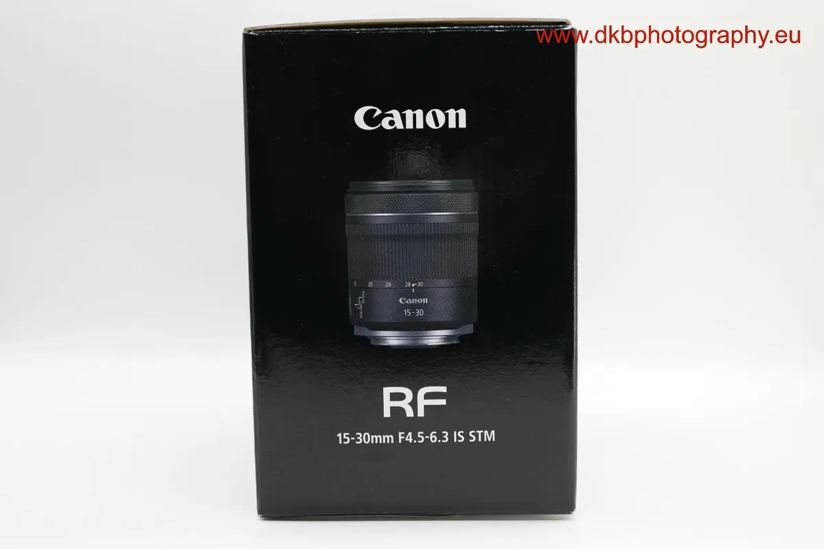 CANON RF 15-30mm F4.5-6.3 IS STM LENS (NEW) #0375 - Image 1