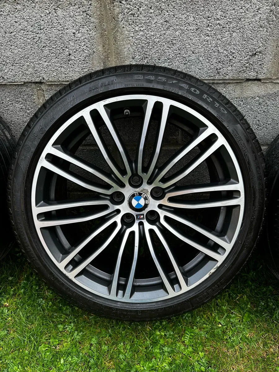 Genuine BMW 19” 664m Alloys Great Tyres - Image 3