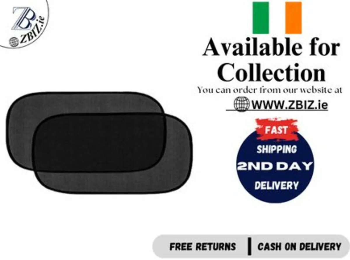 Car Sun Blinds for Kids – UV Protection Sun Shades - Image 1