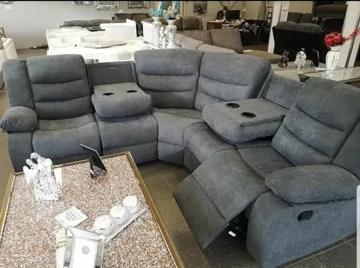 Brand New 3+2 Sorrento Fabric Sofa - Image 2