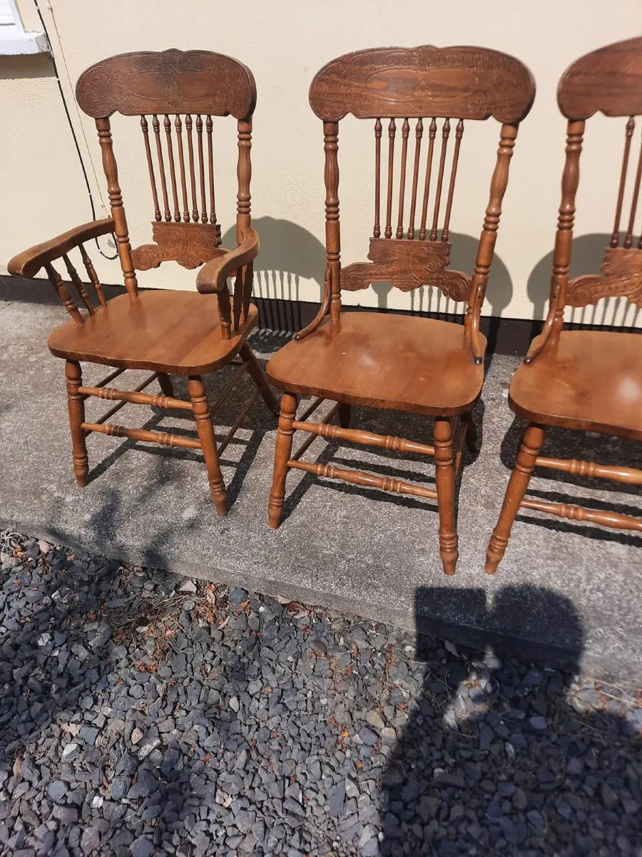 Vintage kitchen chairs - Image 2