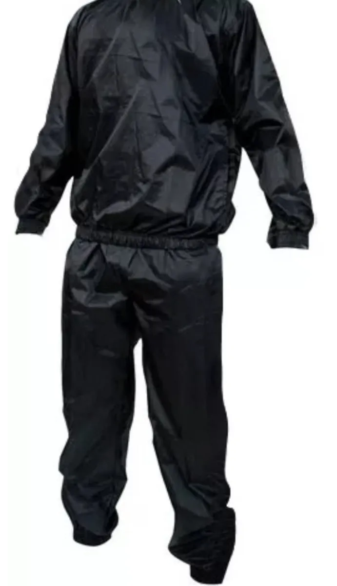 Sweat Suit Sauna Suit Exercise Fitness Weight Loss - Image 2