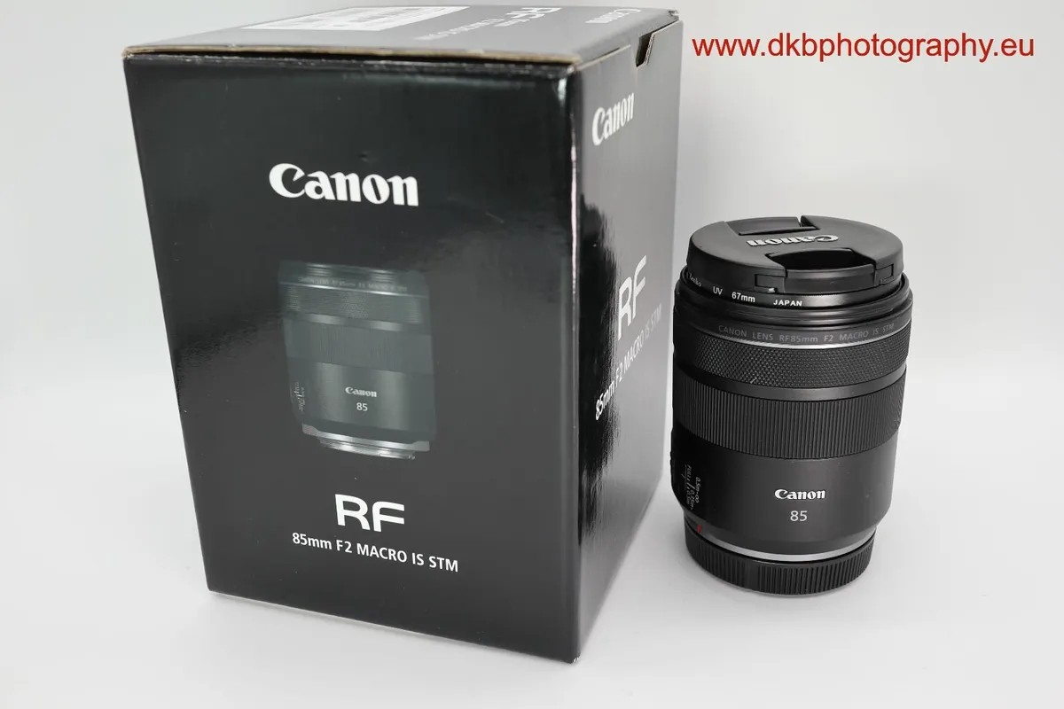 CANON RF 85mm F2 MACRO IS STM LENS (Like NEW)#0404 - Image 3