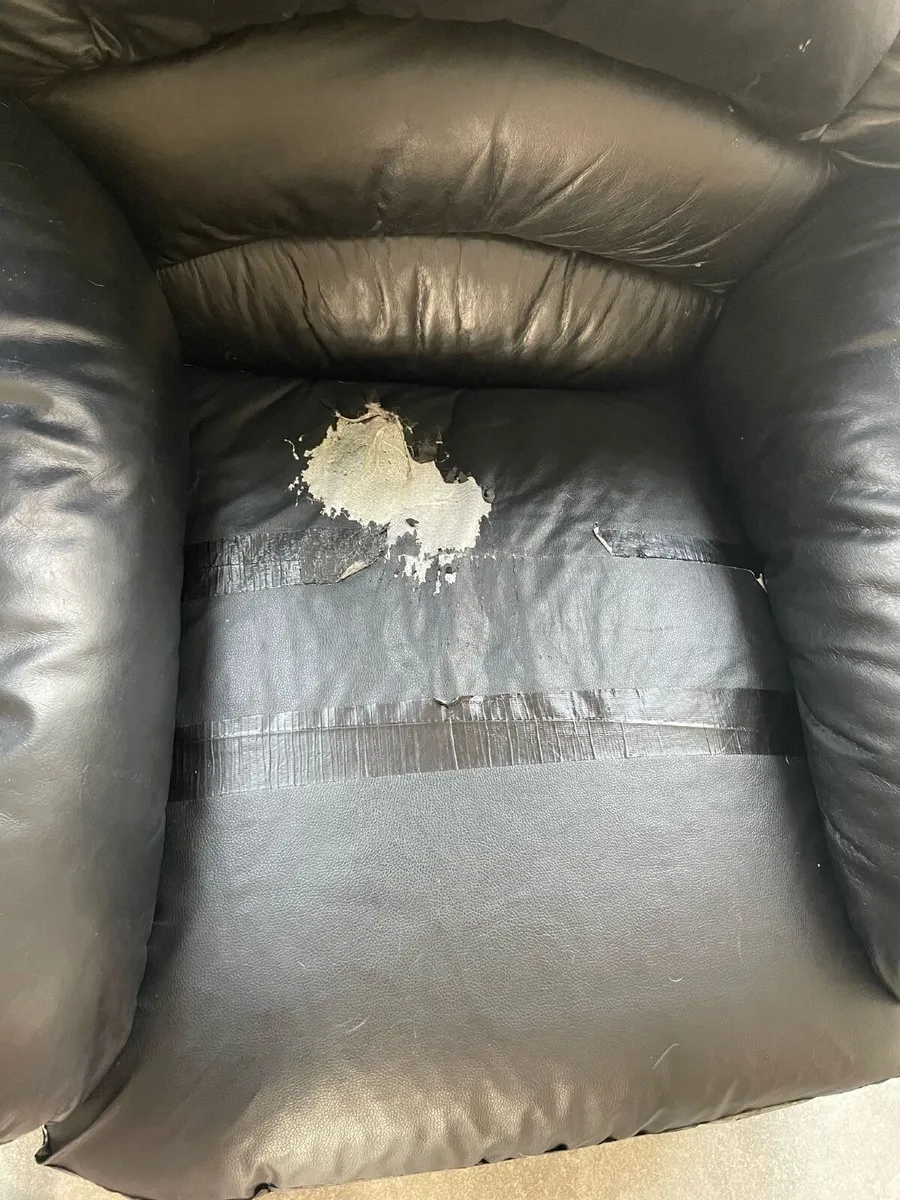 Arm Chair Well Used - Image 1