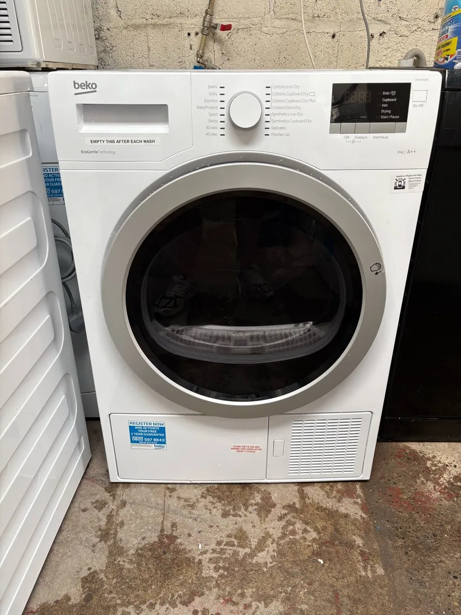 Beko Condenser Dryer - Heat Pump - Energy A - Image 1