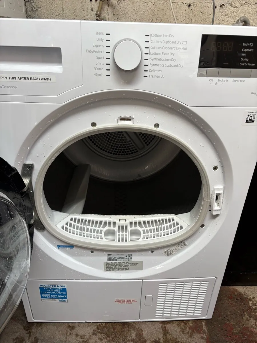 Beko Condenser Dryer - Heat Pump - Energy A - Image 2