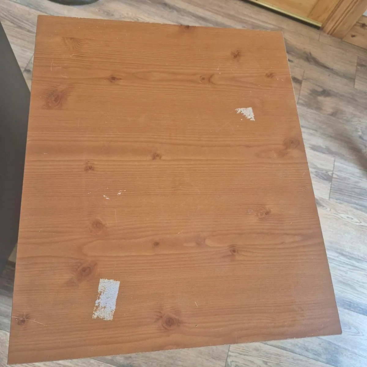 Wooden two drawer filing cabinet - Image 4