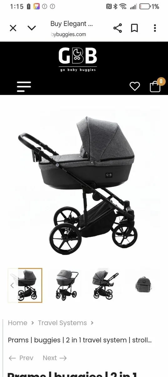 Pushchair prams (brand new ) - Image 1