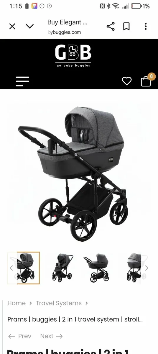 Pushchair prams (brand new ) - Image 2